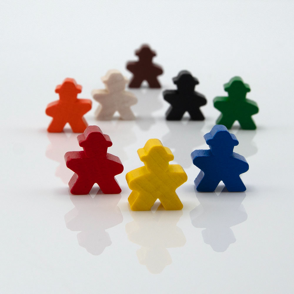 6035_2a Meeple-Explorer / Adventurer / Farmer 16x17mm - Image 1