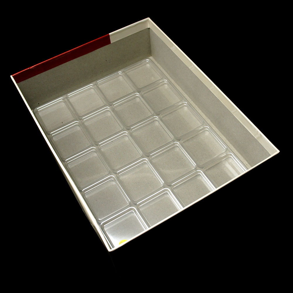 Toy Vault Enamelware Card Sorting Tray (15-Slot); Large Black Metal Card  Tray Organizer for CCG Games and Board Games 